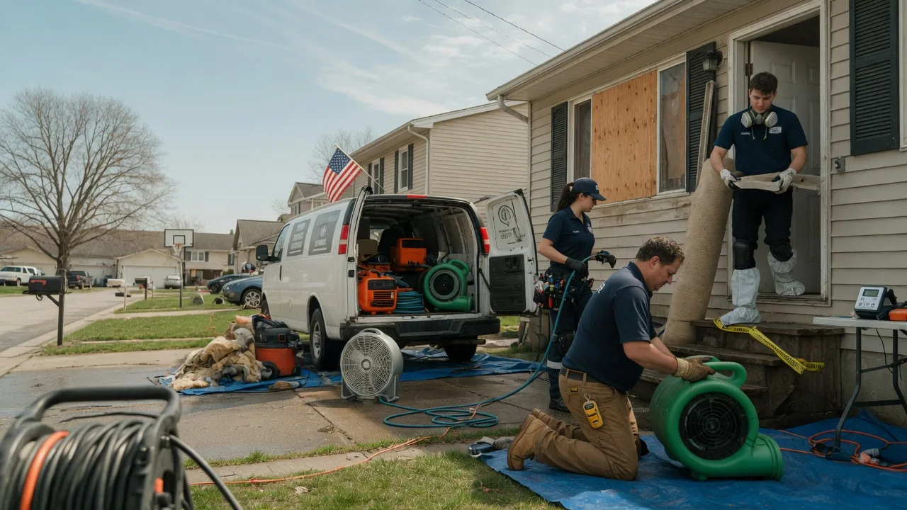 Water Damage Restoration in Gifford, IL near me